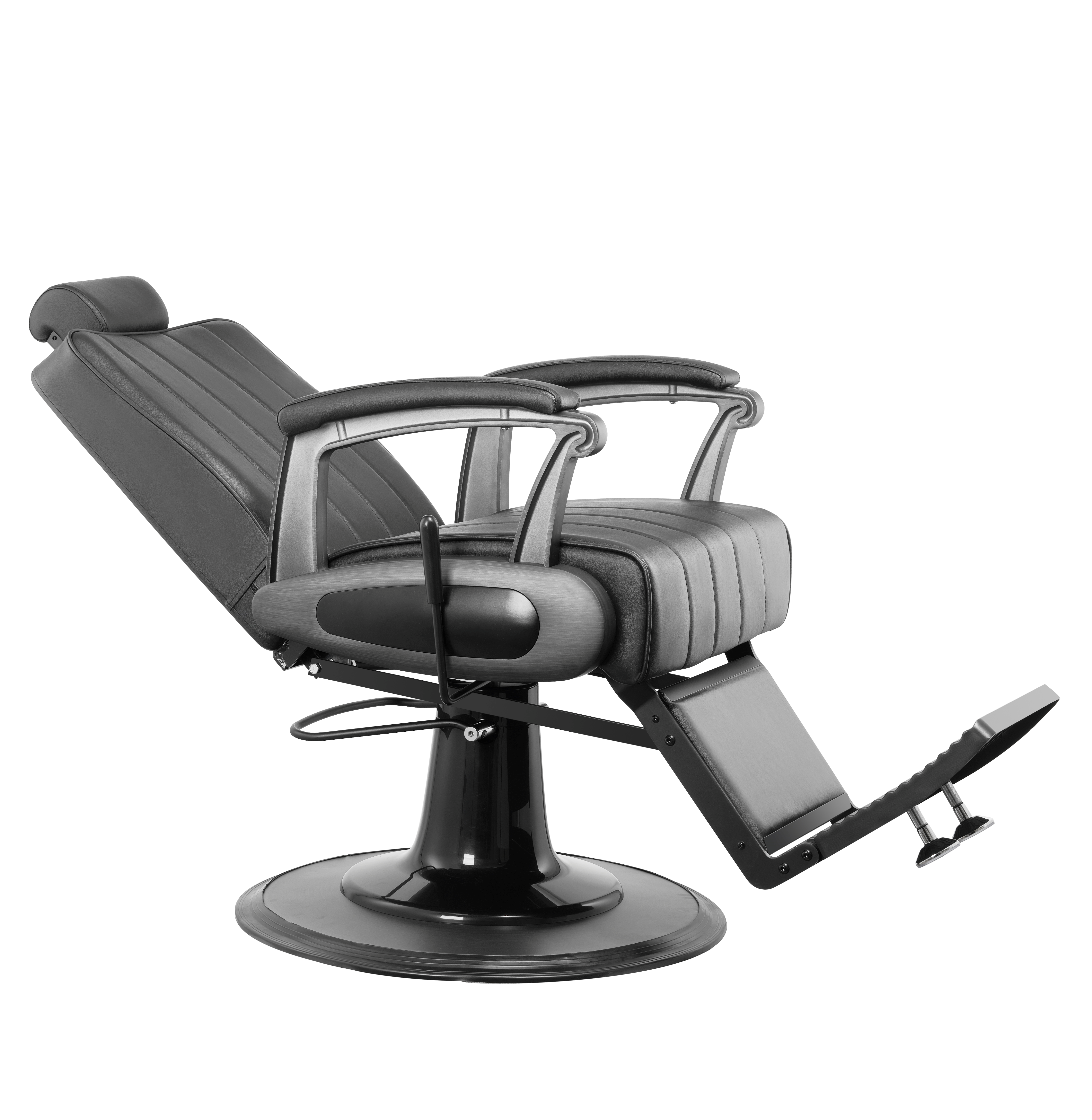 Barberska stolica Crest Black
