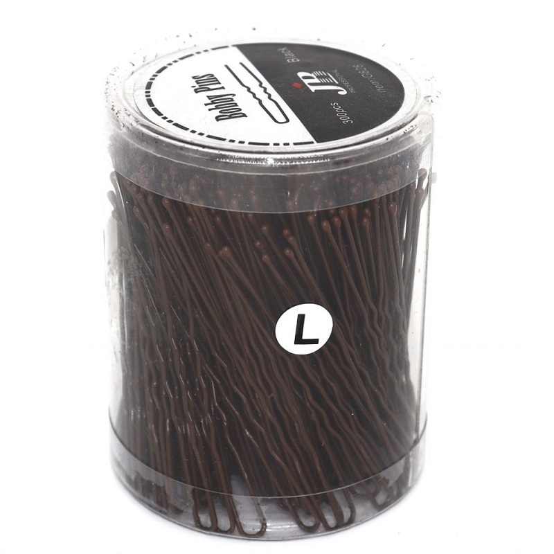 Ukosnice za kosu u kutiji smeđe 300/1 – 7 cm