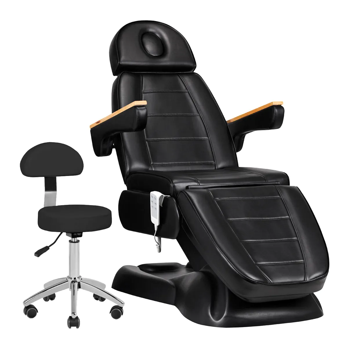 Sillon Lux 273b električna kozmetička stolica s 3 motora i stolicom 304