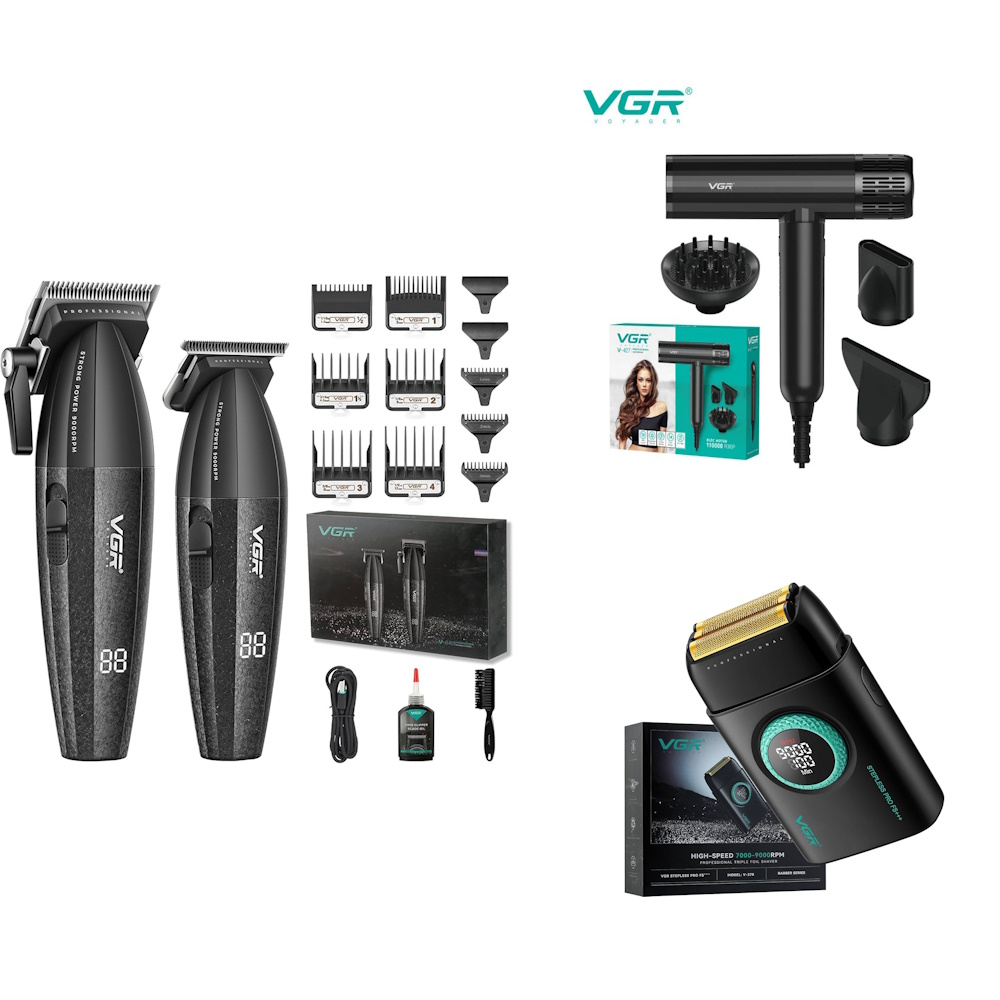 VGR set 4u1 Combo Barber