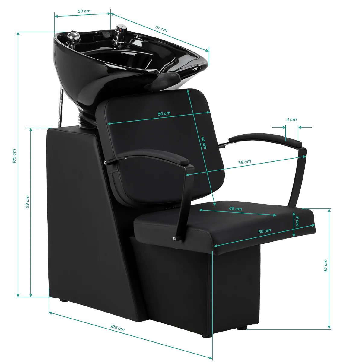 Praonik za kosu Noir